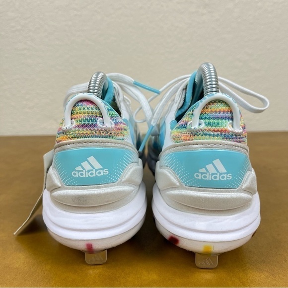 Adidas Pure Hustle 2 Elite Dripped-Out Metal Fastpitch Softball Cleat Sz 6.5 Wmn - Picture 6 of 14